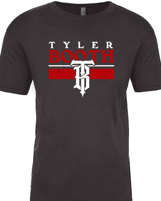 NEW!  Tyler Booth Logo Tee