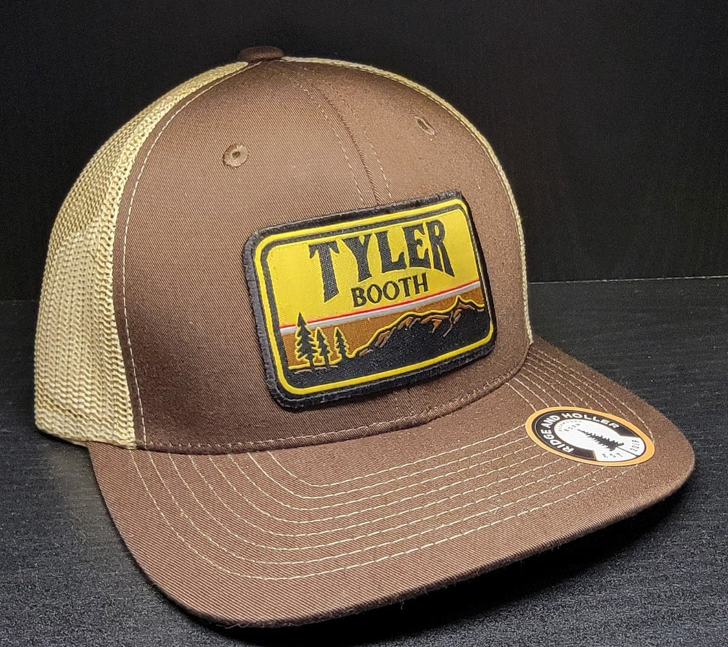 Brown Patch Hat